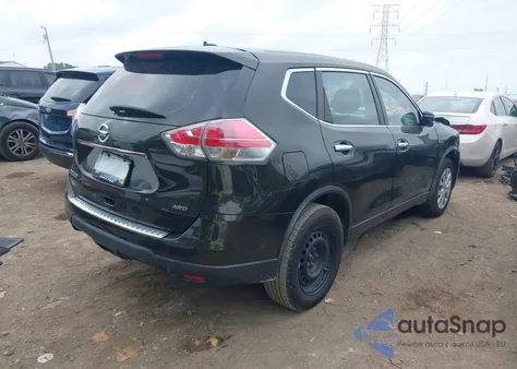 2015 Nissan Rogue S из США, поврежденный, VIN KNMAT2MV9FP537477